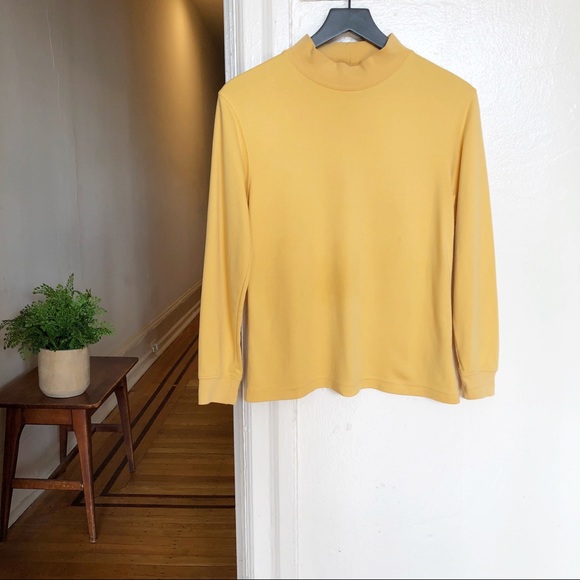 2/$20 St. John’s Bay Mock Neck Long Sleeve T-Shirt - Picture 2 of 15